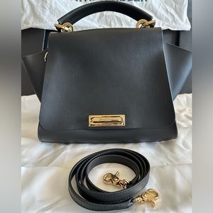 ZAC Zac Posen Eartha Convertible Backpack in Black NWOT